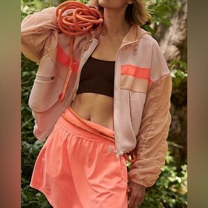 NWOT FP Movement Summer Breeze Sweat Zip Up Hoodie